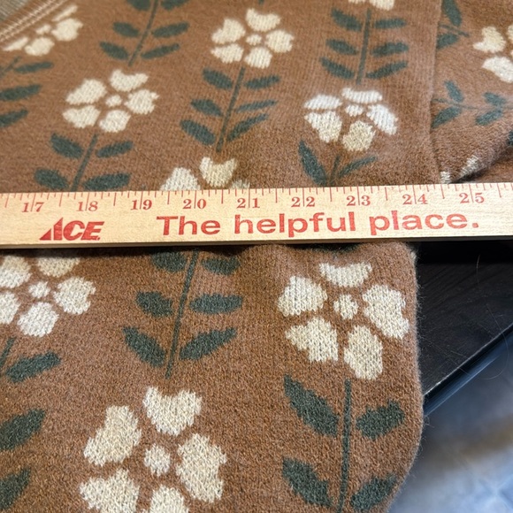 Hyfve Floral Brown Cardigan Large - Picture 7 of 7